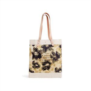 Apolis Market Tote - Khaki Bloom by Liesel Plambeck, Brand New, Never Used